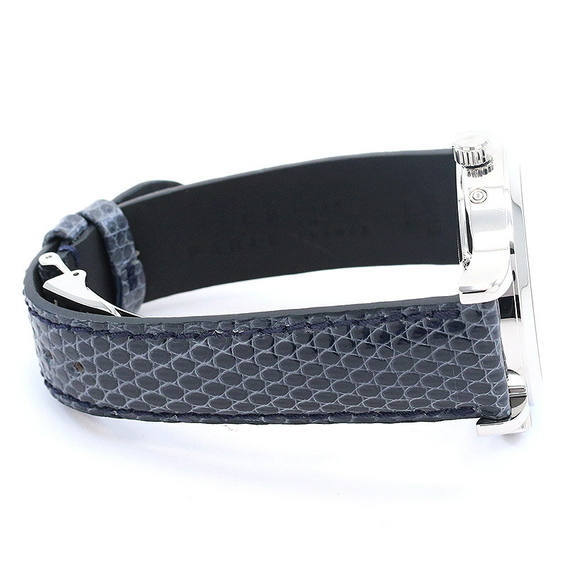 【OH済】 ジャガールクルト 【JAEGER-LECOULTRE】 マスタージオグラフィーク Q1428420 (142.8.92) メンズ シルバー ステンレススティール 腕時計 時計 MASTER GEOGRAPHIC SILVER SS JL【中古】