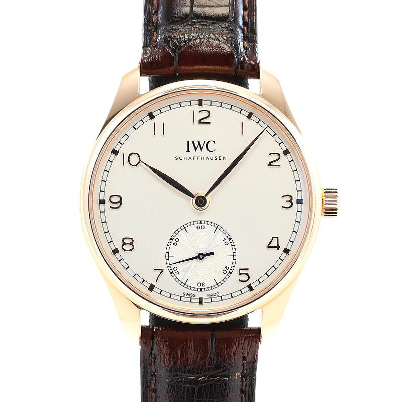 アイダブリューシー 【IWC】 ポルトギーゼオートマティック 40 IW358306 メンズ シルバー K18レッドゴールド 腕時計 時計 PORTUGIESER AUTOMATIC 40 SILVER K18RG 【中古】