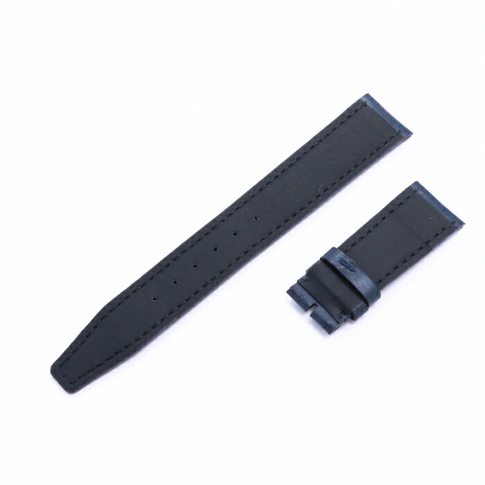 カシス 【CASSIS】IW3714用 カーフ型押し 替えバンド　皮バンド 時計バンド 時計ストラップ 幅（取付部側）20mm（尾錠側）18mm ダークブルー DARK BLUE【アウトレット】【新品】