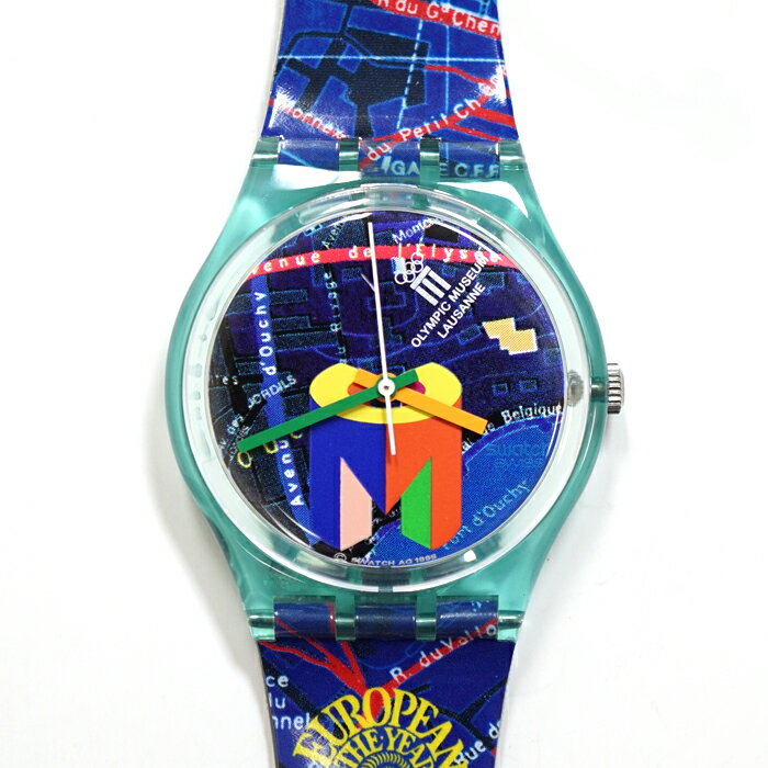 【今だけ!!プレゼント付】スウォッチ 【SWATCH】REGULAR GENTLEMENS' レギュラー メンズ デッドストック DEAD STOCK 【新古品】クォーツ QUARTZ 腕時計 時計 カジュアルウォッチ【中古】