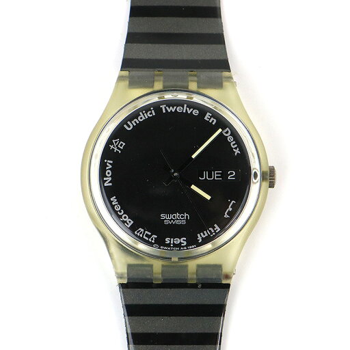 【今だけ!!プレゼント付】スウォッチ 【SWATCH】REGULAR GENTLEMENS' レギュラー メンズ デッドストック DEAD STOCK 【新古品】クォーツ QUARTZ 腕時計 時計 カジュアルウォッチ【中古】 【今だけ!!プレゼント付】スウォッチ 【SWATCH】REGULAR GENTLEMENS' レギュラー メンズ デッドストック DEAD STOCK 【新古品】クォーツ QUARTZ 腕時計 時計 カジュアルウォッチ【中古】