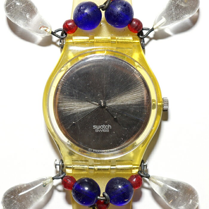 【今だけ!!プレゼント付】スウォッチ 【SWATCH】CHANDELIER GZ125 REGULAR GENTLEMENS' シャンデリア レギュラー メンズ デッドストック DEAD STOCK 【新古品】クォーツ QUARTZ 腕時計 時計 カジュアルウォッチ【中古】
