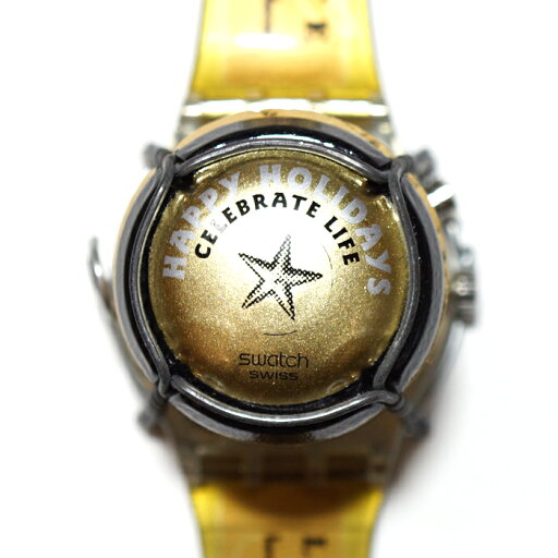 【今だけ!!プレゼント付】スウォッチ 【SWATCH】X'mas1998 CELEBRATE LIFE GZ902 GENTLEMENS' クリスマス1998 セレブレイトライフ メンズ デッドストック DEAD STOCK 【新古品】クォーツ QUARTZ 腕時計 時計 カジュアルウォッチ【中古】 【今だけ!!プレゼント付】スウォッチ 【SWATCH】X'mas1998 CELEBRATE LIFE GZ902 GENTLEMENS' クリスマス1998 セレブレイトライフ メンズ デッドストック DEAD STOCK 【新古品】クォーツ QUARTZ 腕時計 時計 カジュアルウォッチ【中古】