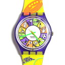 【今だけ!!プレゼント付】スウォッチ 【SWATCH】REGULAR GENTLEMENS' レギュラー メンズ デッドストック DEAD STOCK 【新古品】クォーツ QUARTZ 腕時計 時計 カジュアルウォッチ【中古】(2)