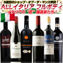 スーパーSALE!イタリア ALL フルボディ 赤ワイン パーカーポイント100点を2回も獲得した醸造家ステファノ・キオッチョリ氏作品採用!更に匠生産者ボッターカルロ!ワイン王国5ツ星アパッシメントなど イタリアをギュっと詰め込んだ フルボディセット 6選!: PW64
