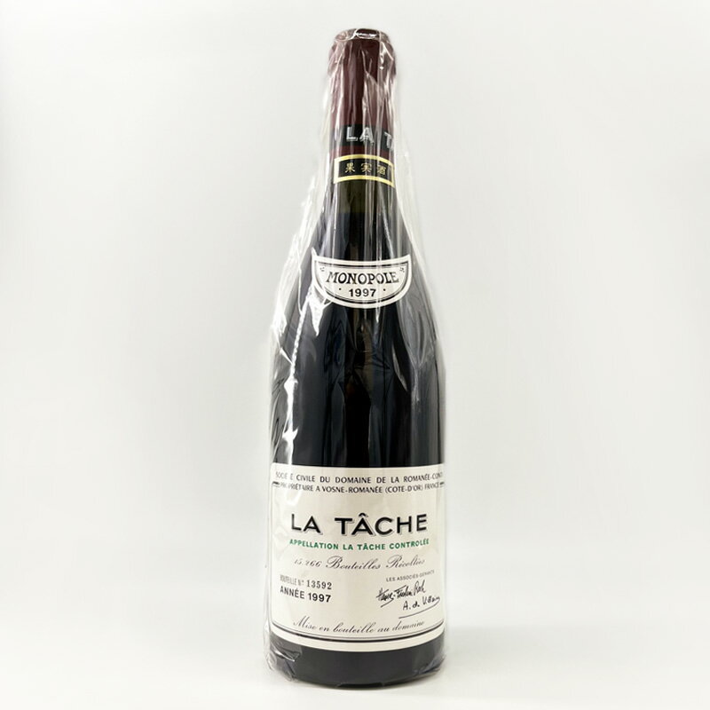 【5/9～16 100％Pバックキャンペーン】 1997年 ロマネコンティ ラ ターシュ（特級畑・モノポール）　La Tache (Grand Cru Monopole) ワイン ロマネ