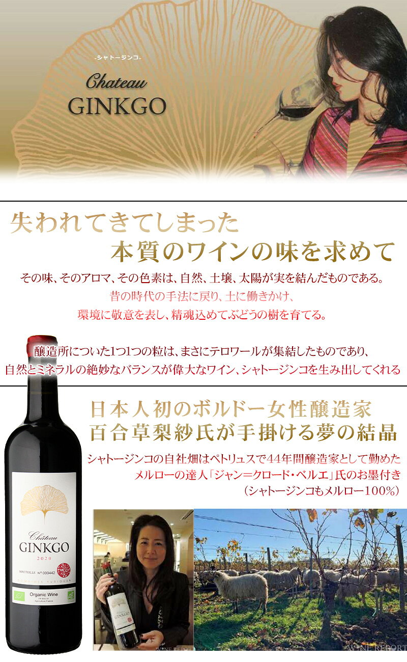 赤ワイン ボルドー右岸 日本人初のボルドー女性醸造家、百合草梨紗氏が手掛ける夢の結晶【 シャトージンコ 2021】 カスティヨン・コート・ド・ボルドー サンテミリオン と同じ土壌が続く「プラットー」と呼ばれる台地 best-wine-10000688 ベストワイン輸入販売大人の至高屋 サンプル画像3