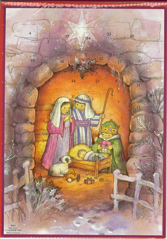 アドベントカレンダー イギリス製 クリスマス クリスマスイブ カレンダー カウントダウン ギフト ヨーロッパ 北欧 可愛い イベント インテリア カレンダー お...