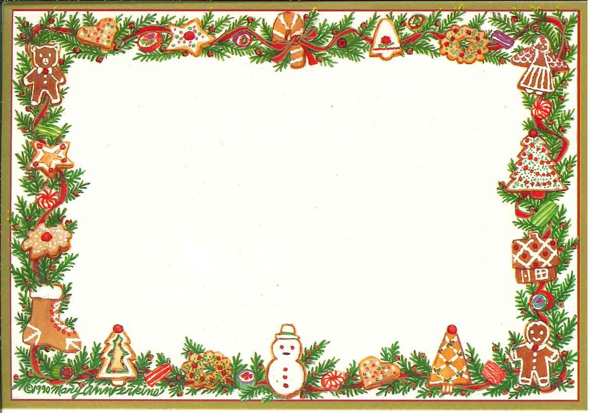 カスパリ 輸入ポストカード クリスマス おしゃれ 北欧 好きにも アメリカ 素敵 可愛い 高品質 シーズングリーティング スイスプリント　クリスマスクッキー