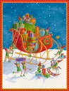 Caspari カスパリ 輸入クリスマスカード グリーティングカード 二つ折り 定形 おしゃれ 北欧 アメリカ 可愛い 高品質 シーズングリーティング スイスプ...
