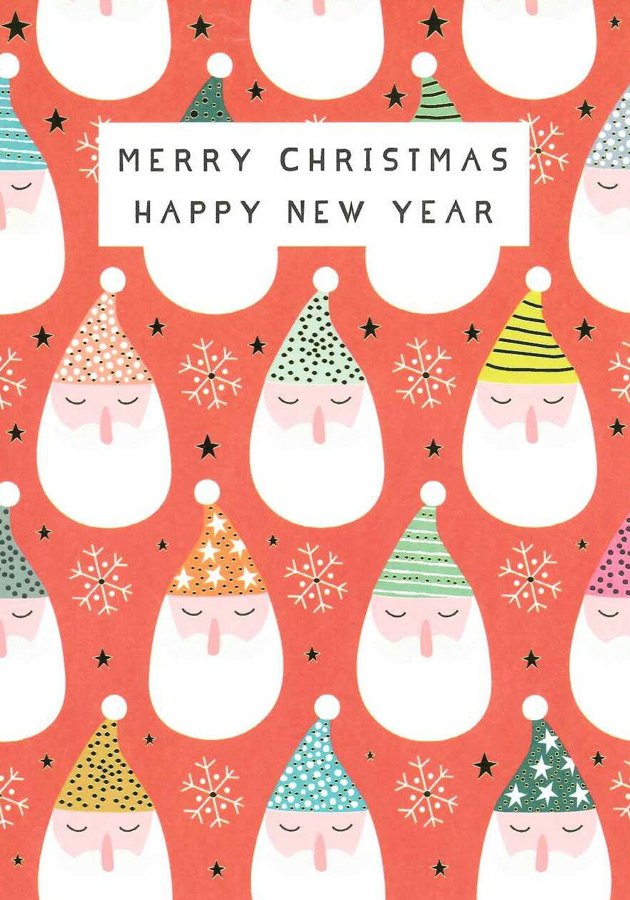 【クリスマスカード】QUIRE（クワイヤー） PRETTY in PRINT グリーティングカード 輸入 海外 オランダ ..