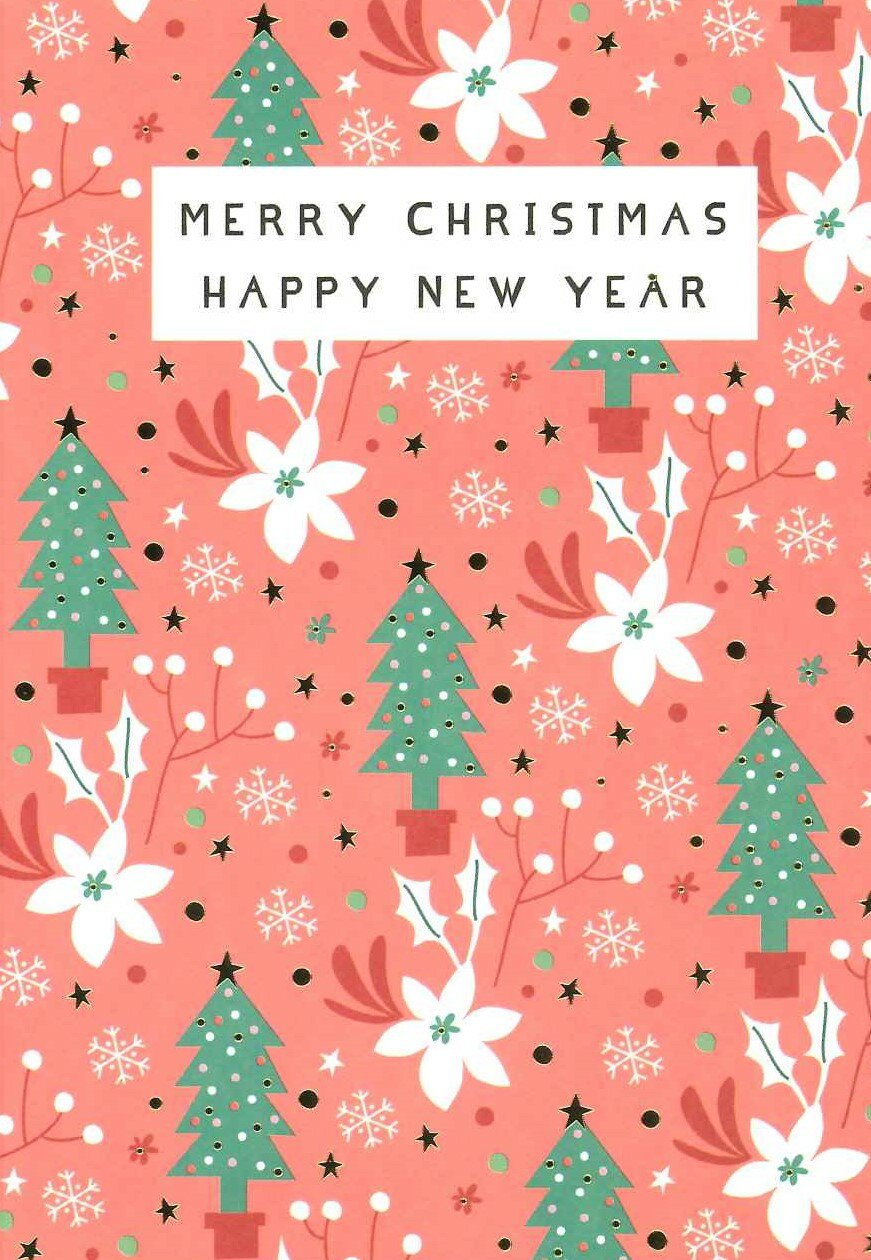 【クリスマスカード】QUIRE（クワイヤー） PRETTY in PRINT グリーティングカード 輸入 海外 オランダ ..