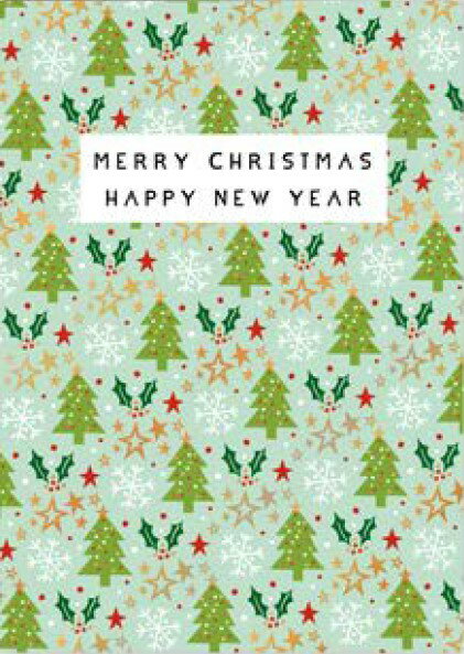 【クリスマスカード】QUIRE（クワイヤー） PRETTY in PRINT グリーティングカード 輸入 海外 オランダ ..