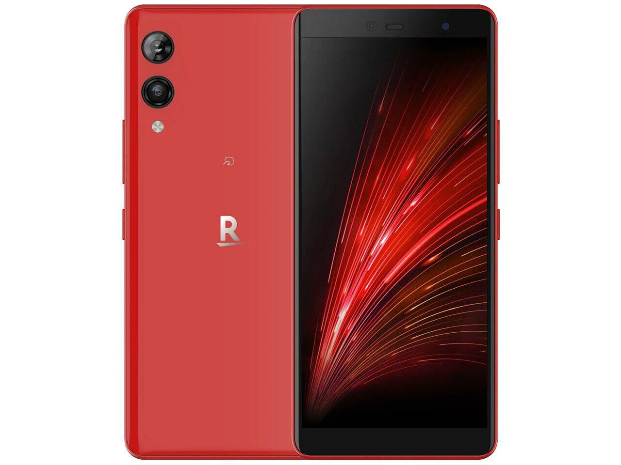 Rakuten Hand 5G P780レッド/赤 eSIM専用 楽天モバイル版 アンリミット/Unlimit eSIM 対応 白ロム スマホ 本体