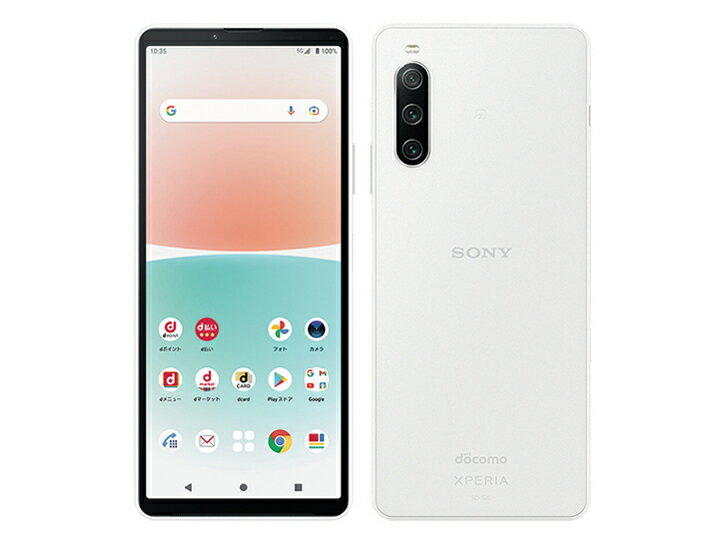 国内版SIMフリー/新品未使用品 SONY XPERIA 10 IV SO-52C [ホワイト] Docomo版SIMフリー 白ロム スマホ 本体