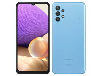 「新品未使用品/国内版SIMフリー 」Galaxy A32 (5G 対応) SCG08 オーサムブルー ※白ロム[サムソン][auからSIMロック解除済] スマホ 本体