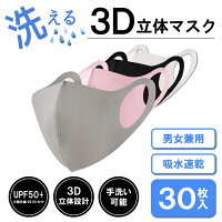 マスク 洗える 秋冬 30枚セット メンズ 送料無料 3D 布 ウレタン ブランド 色選択可能