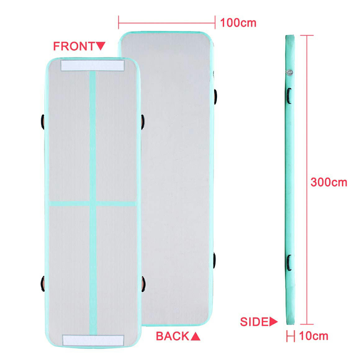 エアーマットレス エアートラック 空気入れ 体操マット 室内 運動 キャンプ 防水 防潮 防災 水上 ヨガ ダンス 武道 フィットネス 誕生日 クリスマス 新年ギフト プレゼント SUPボード 素材 キャンプ用品 収納袋付き通販格安セール情報 楽天 通販