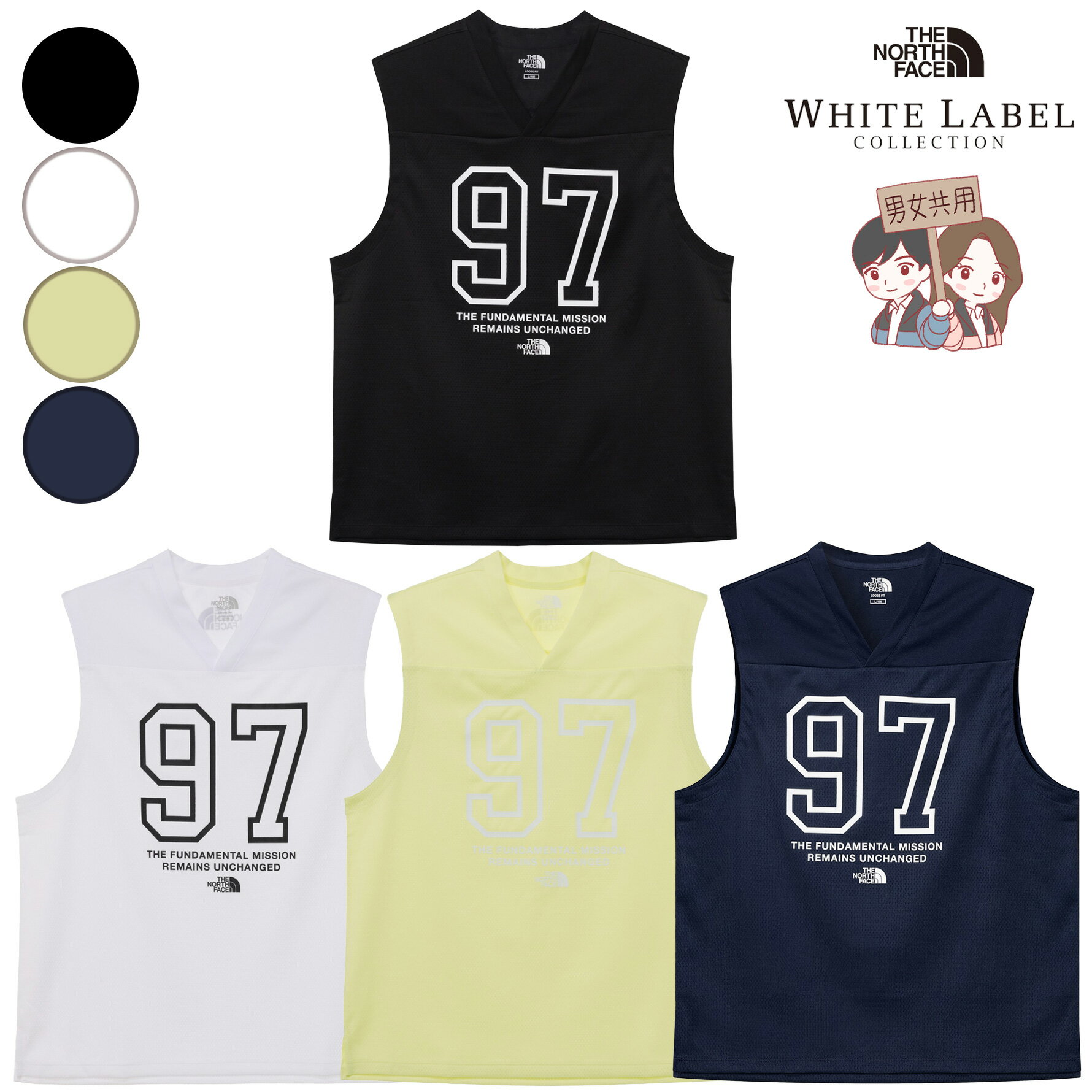 【正規品】★2025年新商品★THE NORTH FACE 1997 MESH SLEEVELESS 1997 メッシュ ノースリーブ WHITE LABEL ...