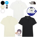 【正規品】★2025年新商品★THE NORTH FACE W'S ICE DAY S/S POLO レディース アイスデイ 半袖 ポロ 韓国 ファッション 韓国 ノースフェイス レギュラーフィット 接触冷感機能素材 超冷感 伸縮性 着心地 快適 フロントスナップボタン WHITE LAVEL 夏 限定 人気 NT7PR38ABC