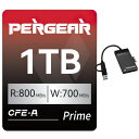 PERGEAR CFexpress Type Aメモリーカード 1TB プロフェッショナル タイプ A 最大 800MB/秒の読み取り速度 & 700MB/秒の書き込み速度 最大 8K RAW 録画対応 (1TB) その1