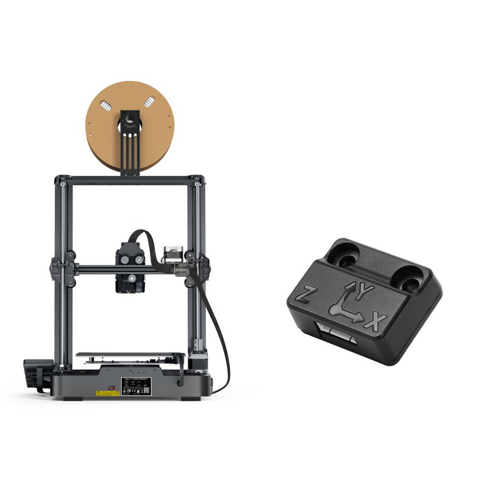 Creality Ender3 V3 KE 3Dプリンター+振動補償センサー 最大500mm/S 静音 自動レベリング 近端押出 フ..