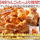 【絶品】たっぷりりんご★アップルパイ5号(4~6人) 柔らかくしっとりとしたフルーツパイ生地にりんごの旨味がじゅわ~っと溢れる! 洋菓子 お菓子 国産りんご パイ生地 杏ジャム アップルパイ ケーキ お中元 誕生日 贈り物 取り寄せ ギフト スイーツ 冷凍便 送料無料