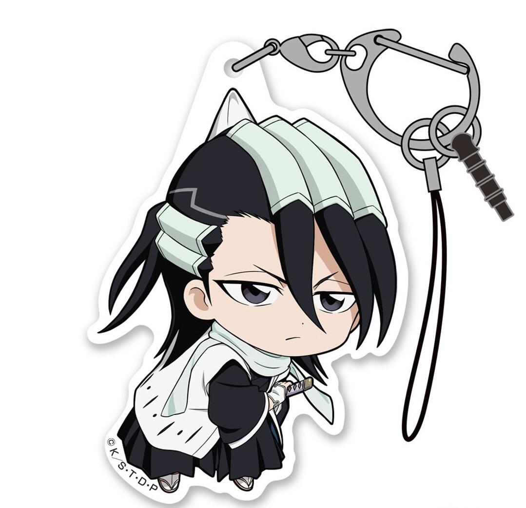 樂天商城 - TVアニメ『BLEACH』 朽木白哉 アクリルつままれ コスパ COSPA グッズ キャラクターグッズ キーホルダー ストラップ アクリル　現品