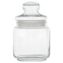 Luminarc ピュアジャー クラブ 0.5L ガラスジャー | 500ml ポット 保存容器 ガラス容器 おしゃれ シンプル ガラス 透明 ストック 保存 ガラス製 保存ビン 保存瓶