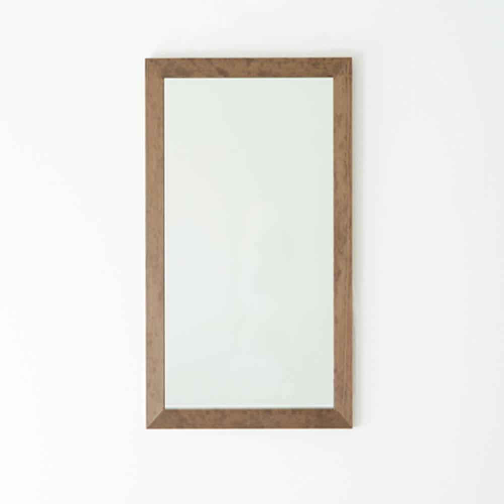 幅広枠 ウォールミラー 60cm×108cm NK-34 天然木 鏡 壁掛 組立不要 日本製 永井興産 | ウォール ミラー 鏡 姿見 メイク 角型 ナチュラル カラー リビング 玄関 部屋 おしゃれ すっきり シンプル 壁掛けミラー 壁掛け鏡 新生活 一人暮らし インテリア 韓国インテリア 四角