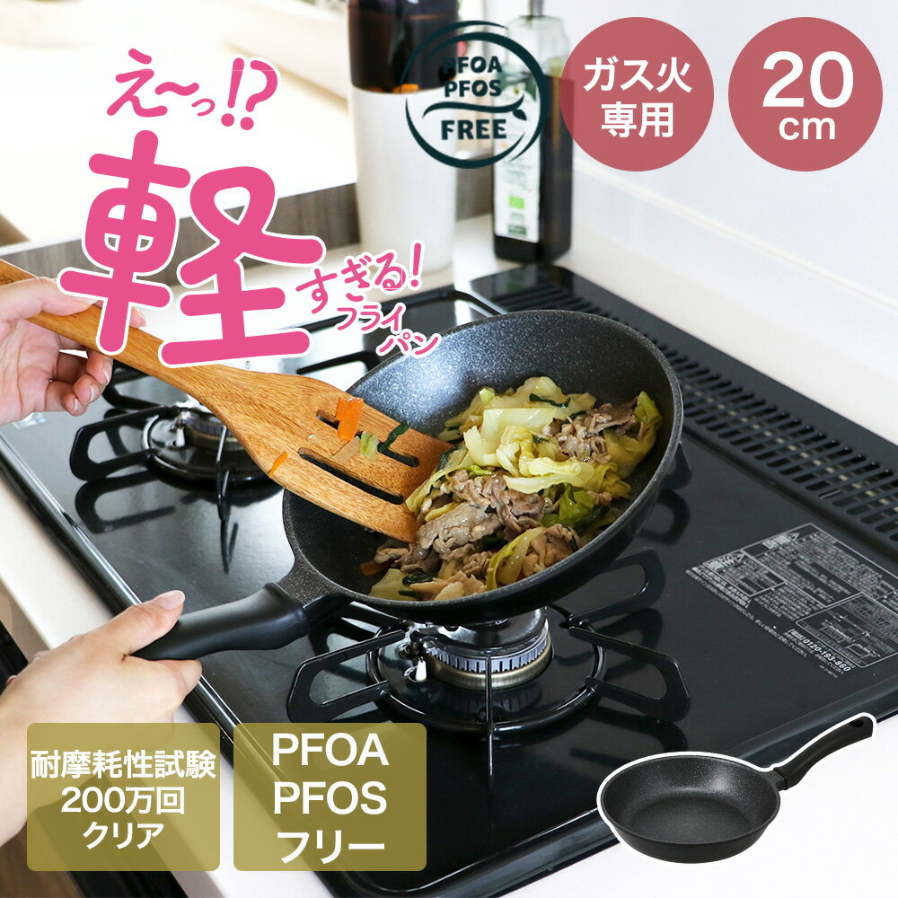 가벼운 프라이팬 가스 불 전용 20cm NM-421 | 직화