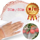 【楽天1位受賞】果物保護袋 30/50枚入り10*15cm 20*30cm 果実 防虫 野菜 果物保護ネット メッシュ袋 メッシュバッグ 植物フルーツ保護バッグ 害虫 ぶどう 防鳥 葡萄の袋 巾着 結びやすい 種入れ 鳥よけ網 極細穴 多用途 通気性 光通過 ナイロン製