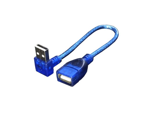 ◆○USB L型ケーブル延長20cm(上L型)◆...の商品画像