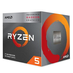 ◇【AMD】Ryzen 5 3400G with Wraith Spire cooler　YD3400C5FHBOX