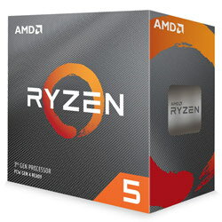 ◇【AMD】Ryzen 5 3600 with Wraith Stealth cooler　100-100000031BOX