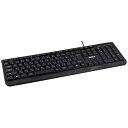 ◆在庫のみ◆108キーUSB接続キーボード◆keeece 3R-KCKB04UBK