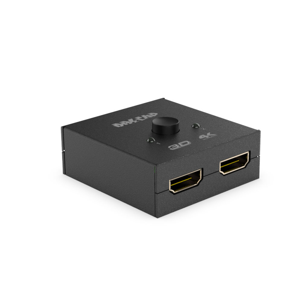 ◇4K＆HDMI Ver2.0対応のハイスペックHDMI切替器（1:2）【ドリキャプ】DC-HDMIS2