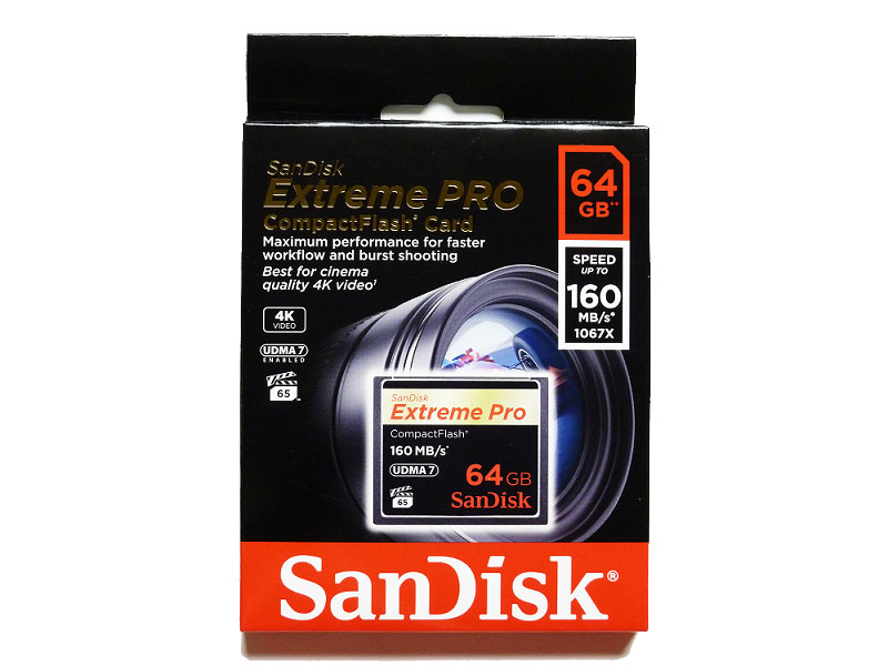 ★コンパクトフラッシュ★1066倍速★容量64GB★★★★★BOX品★初期不良期間は2週間/修理保証期間は6ヶ月（海外パッケージ）★★メール便可○2個まで（但し、当店規定の個数と売価制限までとなります。メール便は運搬保証がございません。必ず、メール便規定をご確認ください。）　