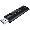 USBメモリ USB 128GB SanDisk サンディスク ExtremePro USB3.1 Gen 1 R:420MB/s W380MB/s スライド式 海外リテール SDCZ880-128G-G46 ◆メ