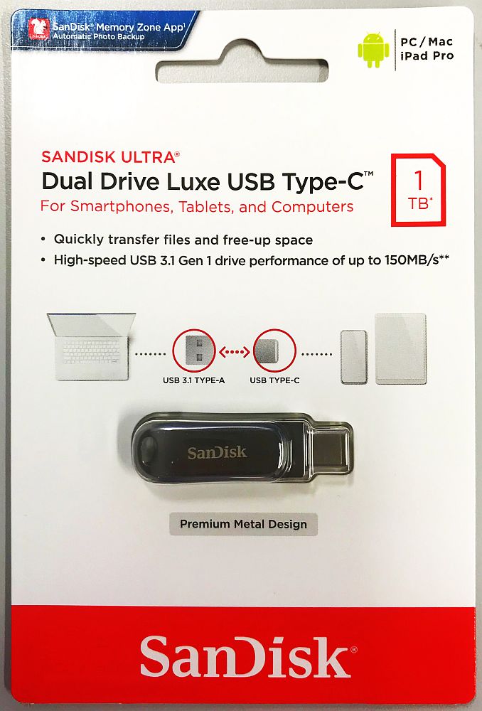 ◆△TYPE-C&TYPE-A両対応◆SDDDC4-1T00-G46 シルバー