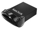 8/20限定抽選で最大全額Pバック(バナーよりエントリ) USBメモリ USB 512GB USB3.1 Gen1(USB3.0) SanDisk サンディスク Ultra Fit R:130MB/s 超小型 ブラック 海外リテール SDCZ430-512G-G46 ◆メ