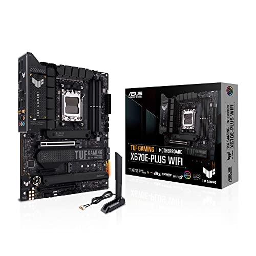 ASUS TUF GAMING X670E-PLUS WIFI AMD AM5 X670E (Ryzen 7000) ATXゲーミングマザーボード