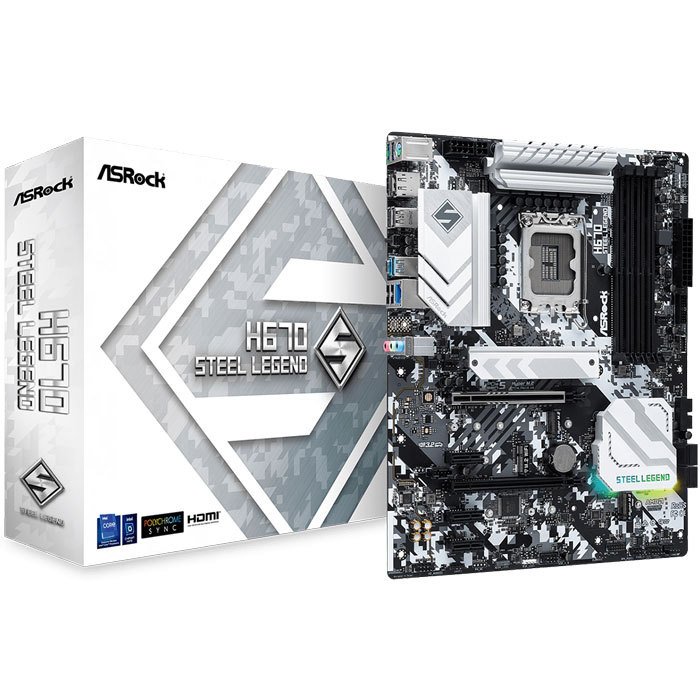 ASRock（アスロック） ASRock H670 STEEL LEGEND / ATX対応マザーボード