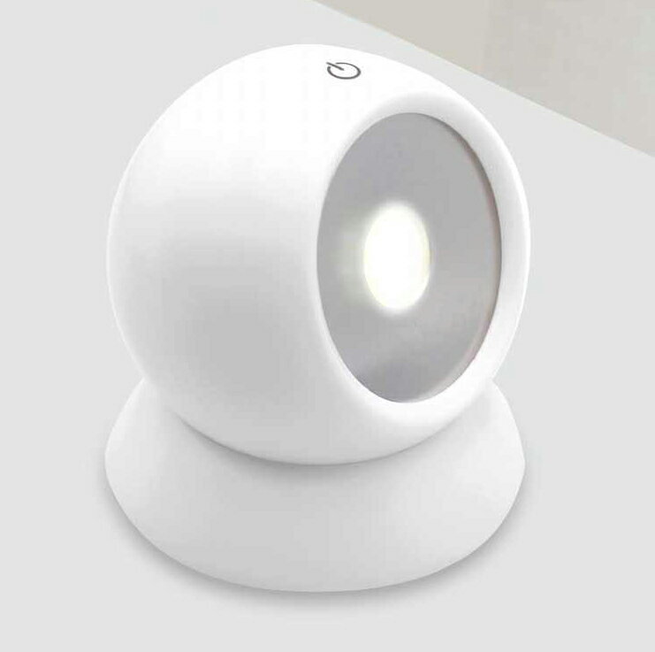 ◆便利な球体型LEDライト！角度調節自由自在！COB型LEDライト 360° HRN-518