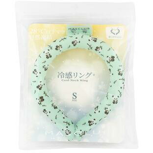 ◆○28℃以下になると冷えて固まる不思議なクールリング。冷感リングS パンダ