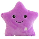 ◆手放せないかわいいクッション星型 デザイン かわいい クッション パープル