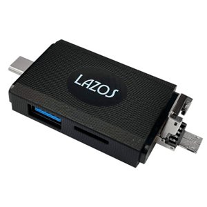 ◆○microUSB&Type-C&USBプラグ接続可能L-