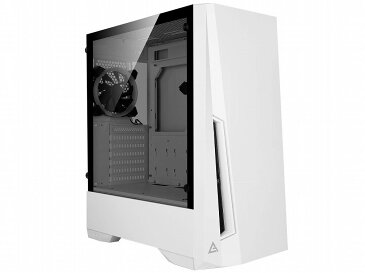 ◇ARGB搭載、強化ガラス仕様のATX対応ミドルタワーPCケース【Antec】DP501 White