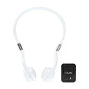 ◆在庫のみ限定!集音器/Bluetoothブルートゥースワイヤレスイヤホン/防水 機能!骨伝導ヘッドホン (ホワイト) SMV-60431