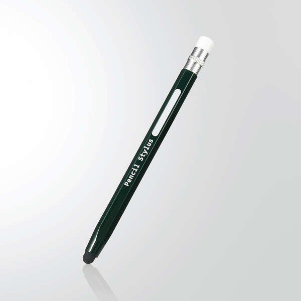 ◆○鉛筆型タッチペン◆P-TPENGR グリーン
